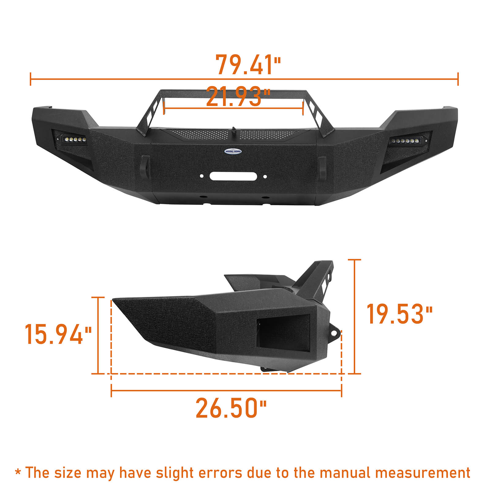 2003-2005 Dodge Ram 2500 DiscoveryⅠFront Winch Bumper BXG.6464 10