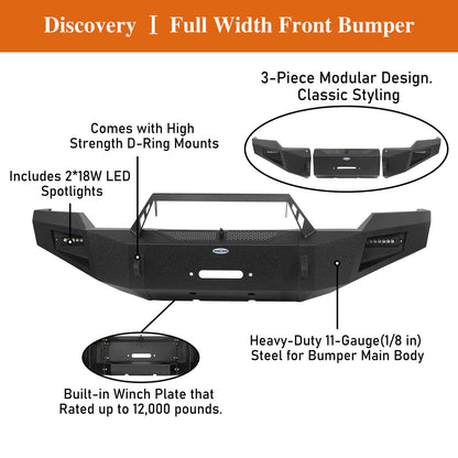 2003-2005 Dodge Ram 2500 DiscoveryⅠFront Winch Bumper BXG.6464 9