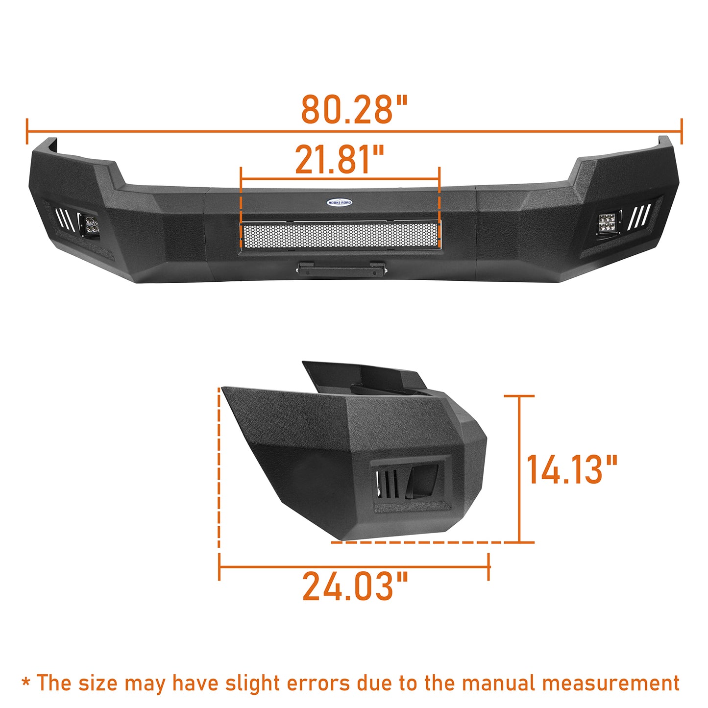 Steel Front Bumper For 2003-2005 Dodge Ram 2500 3500(Excluding Diesel Models) - Ultralisk 4x4