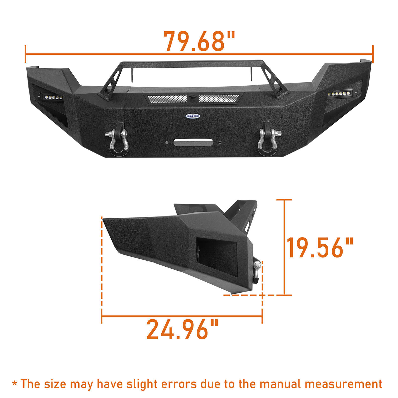 2011-2016 Ford-250 Offroad DiscoveryⅠFront Bumper w/Lights BXG.8520 12