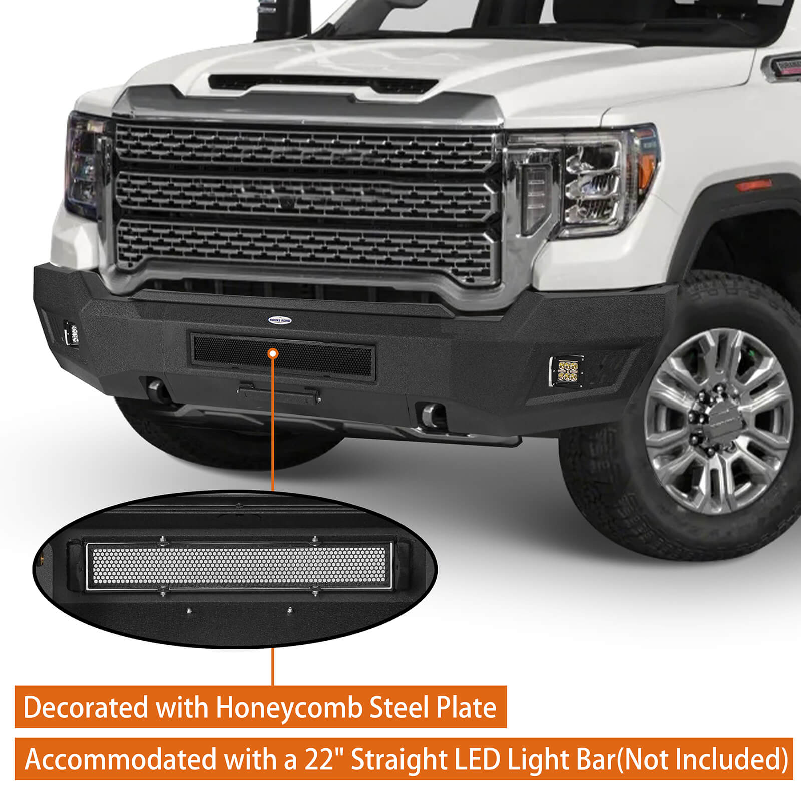 Aftermarket 20-23 GMC Sierra 2500HD front bumper cover b9200 5