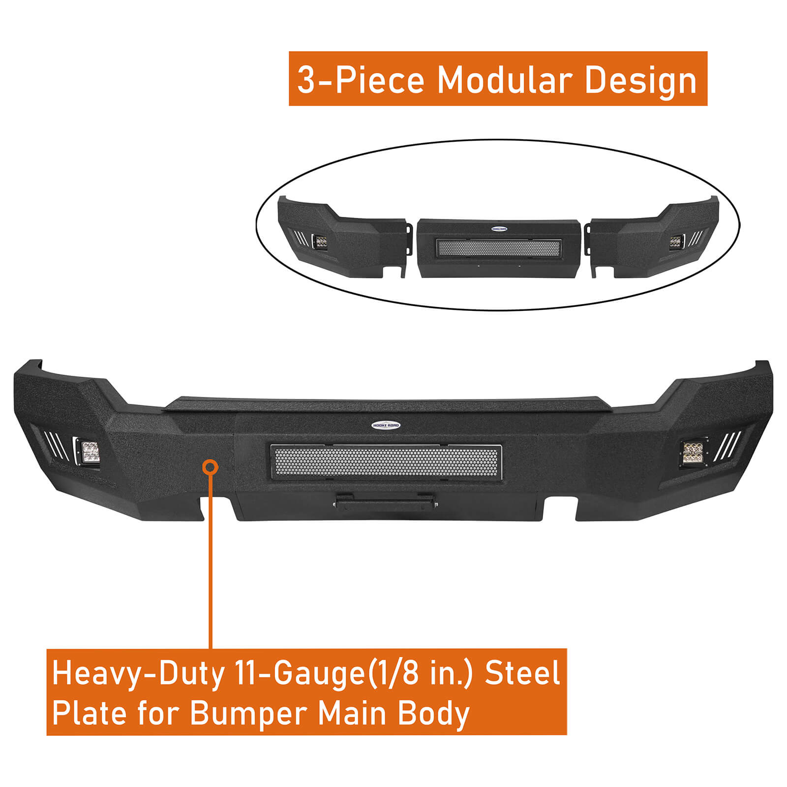 Aftermarket 20-23 GMC Sierra 2500HD front bumper cover b9200 7