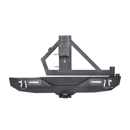 Different Trail Mid Front Bumper & Rear Bumper Combo(07-18 Jeep Wrangler JK) - Ultralisk 4x4