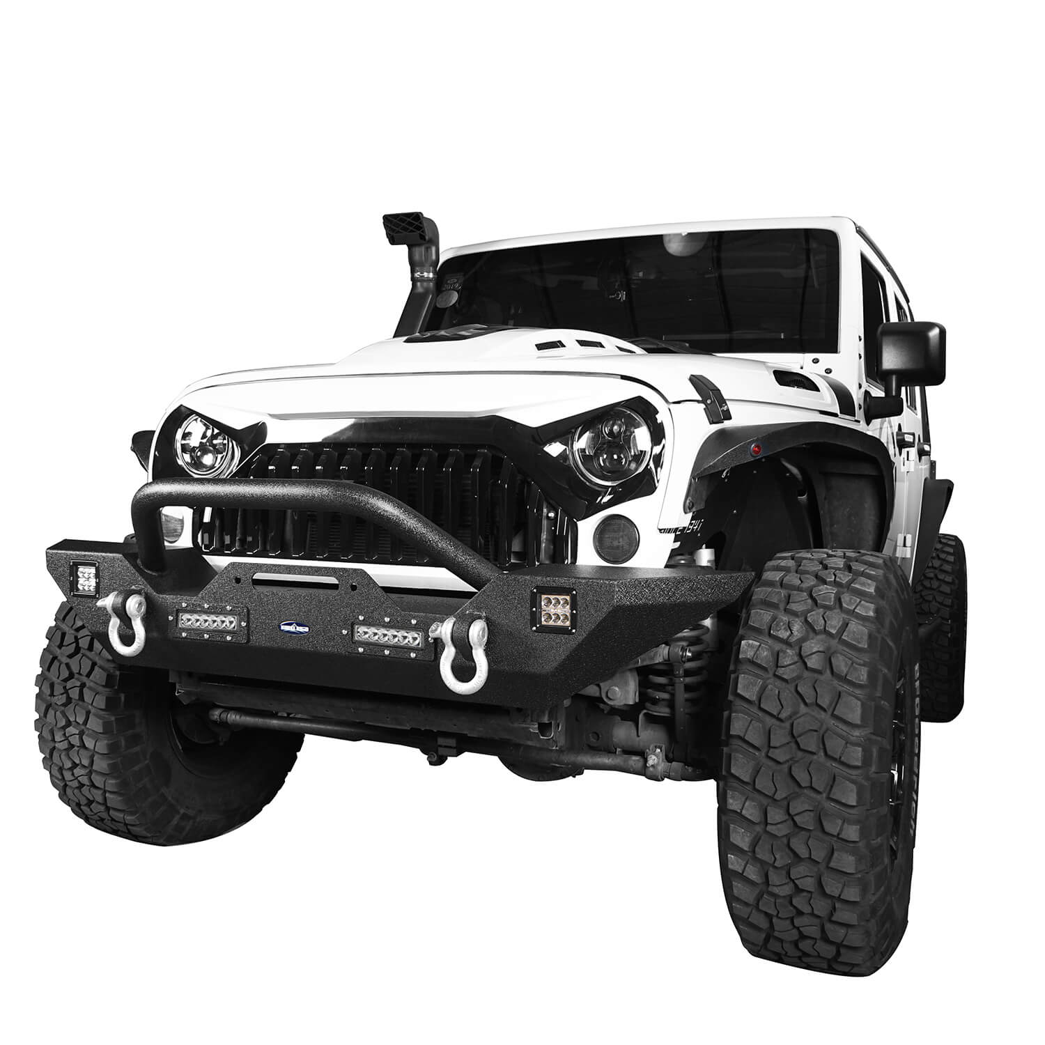 Different Trail Mid Front Bumper & Rear Bumper Combo(07-18 Jeep Wrangler  JK) - Ultralisk 4x4