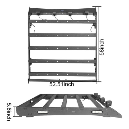 Dodge Ram Top Roof Rack Cargo Carrier for Dodge Ram Crew Cab bxg804  BXG804 11