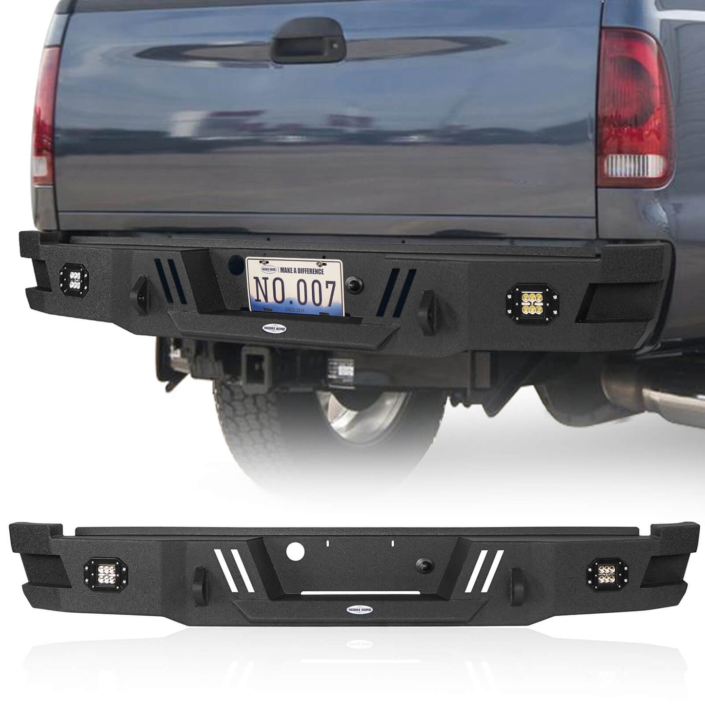 Ford Pickup / Truck Rear Bumper Replacement (05-07 F-250) b8504 1