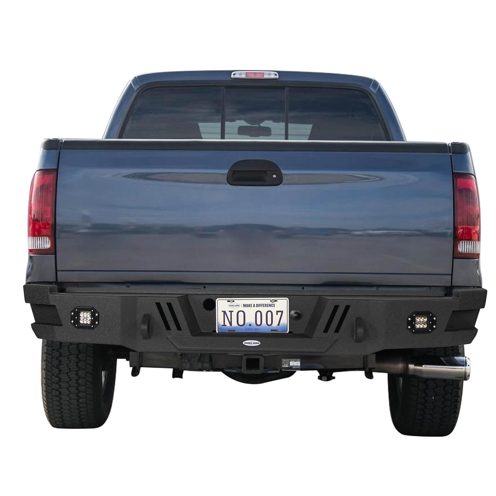 Ford Pickup / Truck Rear Bumper Replacement (05-07 F-250) b8504 2