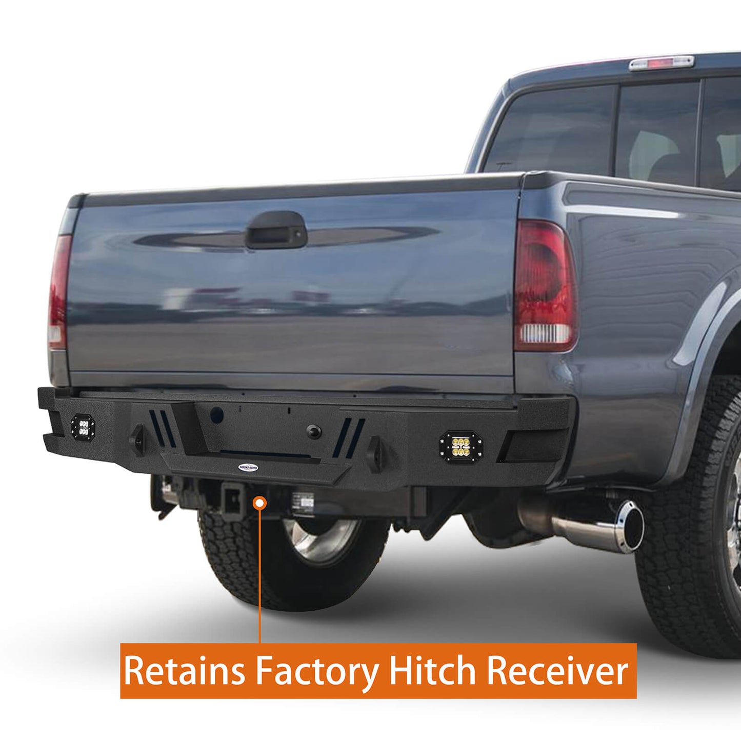 Ford Pickup / Truck Rear Bumper Replacement (05-07 F-250) b8504 6