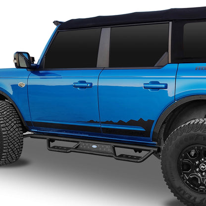 Bronco 4-Door Running Boards(21-24 Ford Bronco) - ultralisk4x4