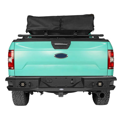 Pickup Discovery Rear Bumper w/ LED Floodlights (18-20 Ford F-150 (Excluding Raptor)) b8521s 6