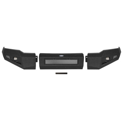 Ford Front Bumper w/ LED Spotlights (18-20 Ford F-150 (Excluding Raptor)) b8250s 10