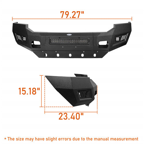 05-07 Ford F-250 F-350 Aftermarket Front Bumper HR Ⅱ  b8500 10