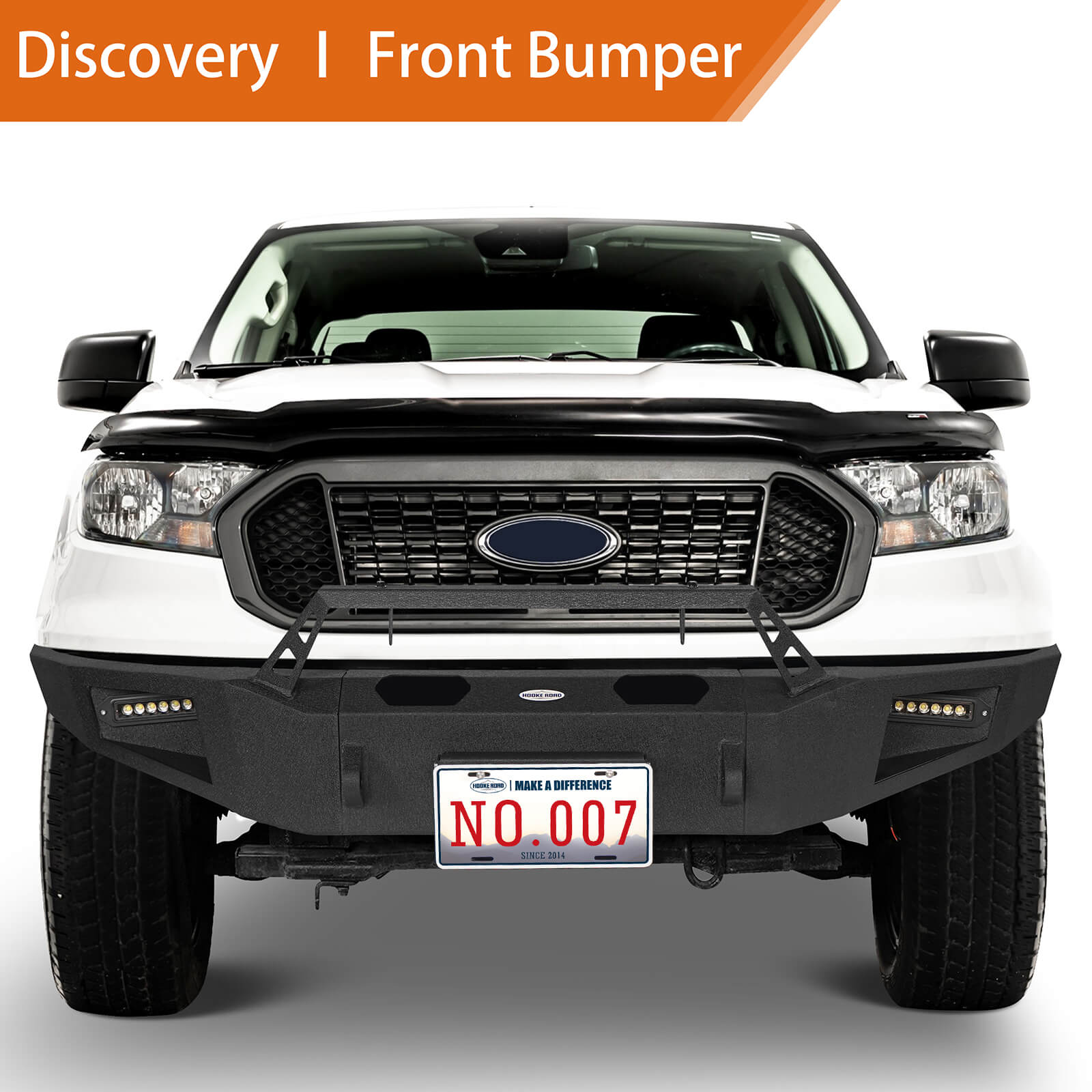 Ford Heavy Duty Front Winch Bumper Replacement (19-23 Ranger) - Ultralisk 4x4 b8801 2