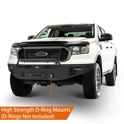 Ford Heavy Duty Front Winch Bumper Replacement (19-23 Ranger) - Ultralisk 4x4 b8801 4