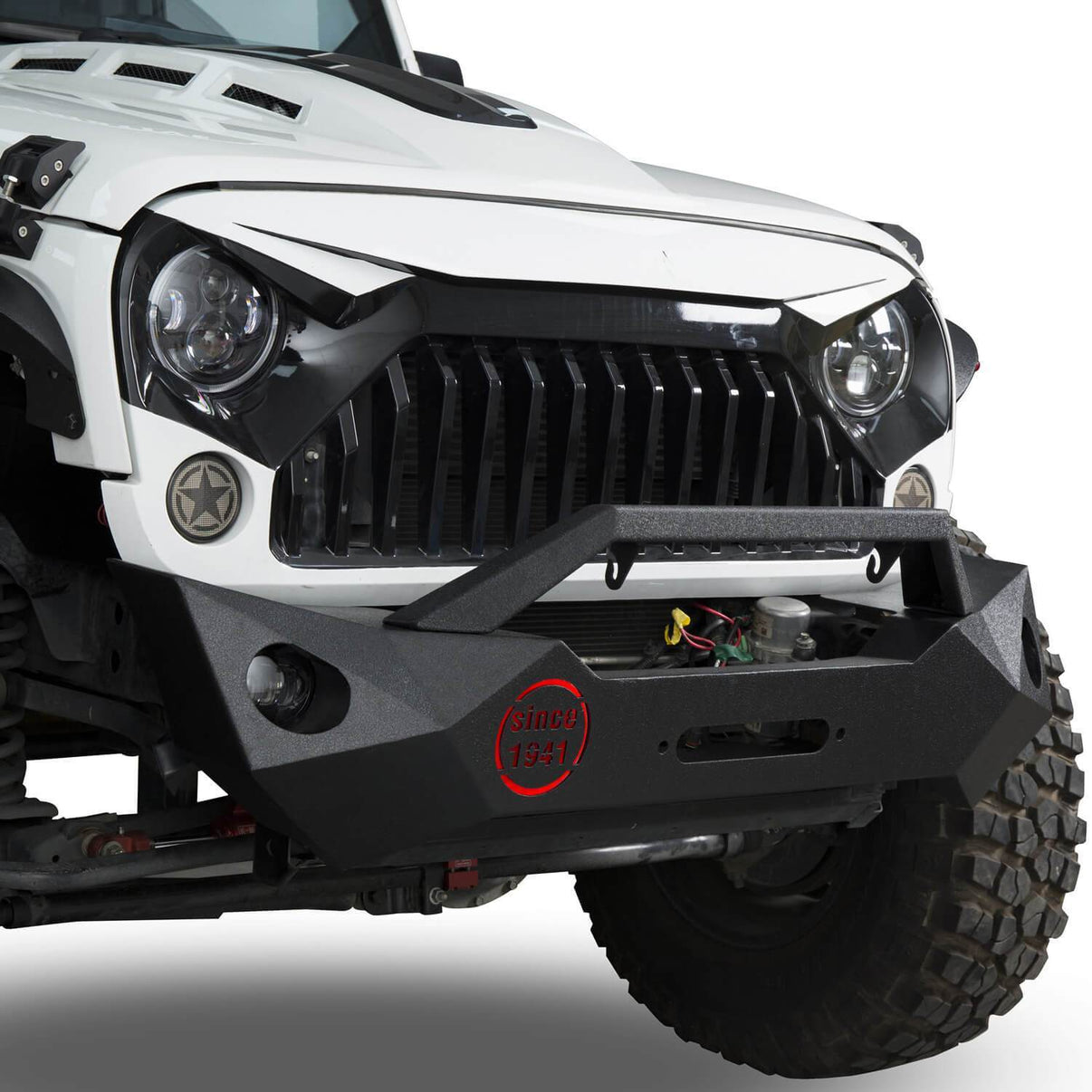 Jeep JK Front Bumper for 2007-2018 Jeep Wrangler JK JKU - Ultralisk 4x4