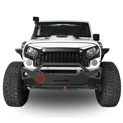 Fragmentation Stubby Front Bumper(07-18 Jeep Wrangler JK) - Ultralisk 4x4