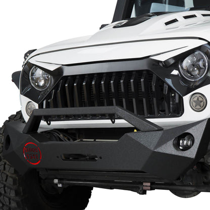 Fragmentation Stubby Front Bumper(07-18 Jeep Wrangler JK) - Ultralisk 4x4