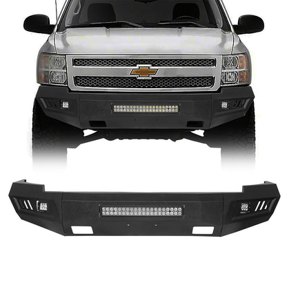 Off-Road Front Bumper(07-13 Chevy Silverado 1500 Gen 2) - ultralisk4x4