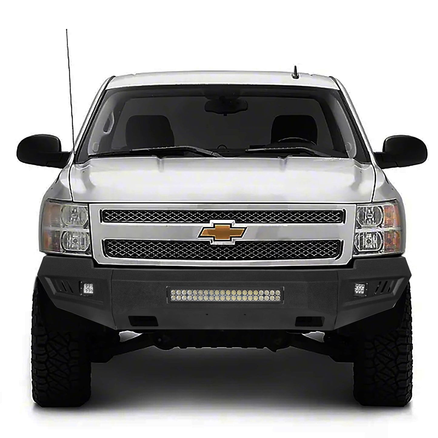 V8 GOD HR Front Bumper(07-13 Chevy Silverado 1500 Gen 2) - ultralisk4x4