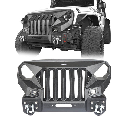 Front Bumper(07-18 Jeep Wrangler JK) - ultralisk4x4