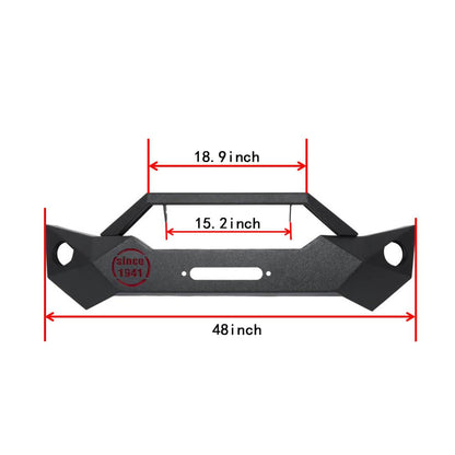 Front Bumper(07-18 Jeep Wrangler JK) - ultralisk4x4