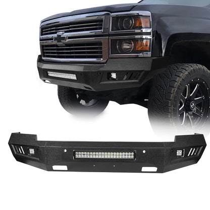 HR Front Bumper(14-15 Chevy Silverado 1500) - ultralisk4x4