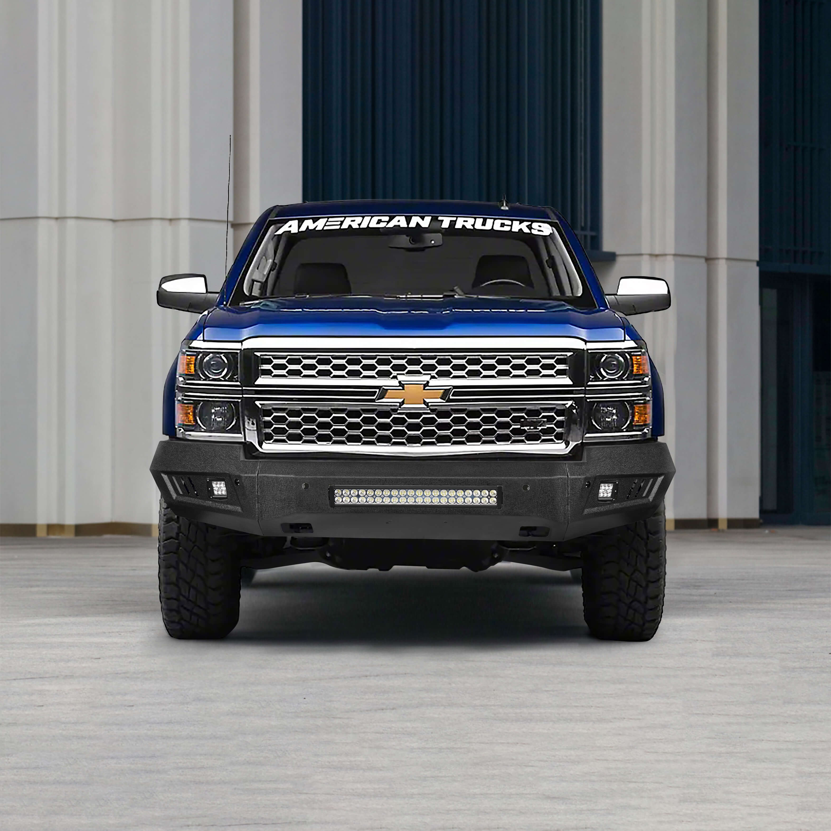 Front Bumper for 2014-2015 Chevy Silverado 1500 - ultralisk4x4 ...