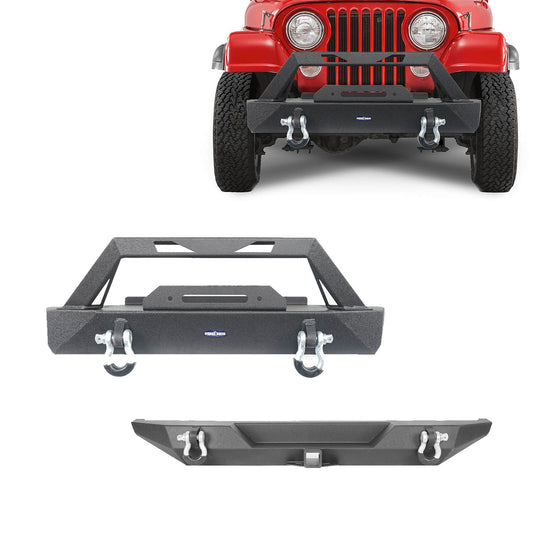 Front & Rear Bumper For 1976-1986 Jeep CJ-7 - ultralisk4x4