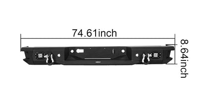 Front Bumper &  Rear Bumper & Roof Rack(09-14 Ford F-150 SuperCrew,Excluding Raptor) - ultralisk4x4