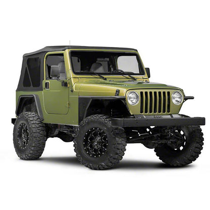 Front & Rear Fender Flares Tubular Fenders(97-06 Jeep Wrangler TJ) - ultralisk4x4