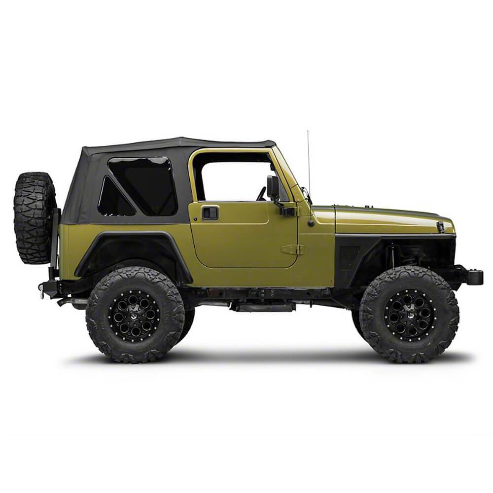 Front & Rear Fender Flares Tubular Fenders(97-06 Jeep Wrangler TJ) - ultralisk4x4