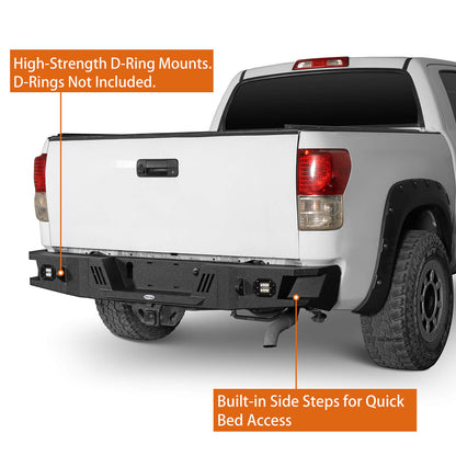 Toyota Tundra Full Width Back Bumper(07-13 Toyota Tundra) - Ultralisk 4x4