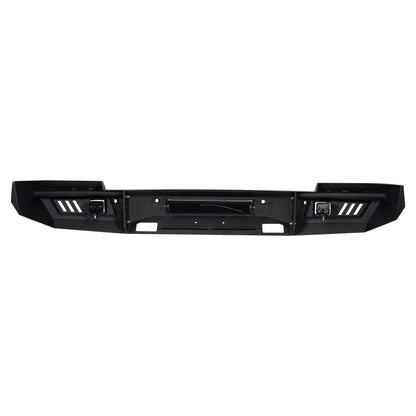 2014-2015 Chevy Silverado 1500 Full Widt Front Bumper & Rear Bumper w/Step - ultralisk4x4 u90229024 7