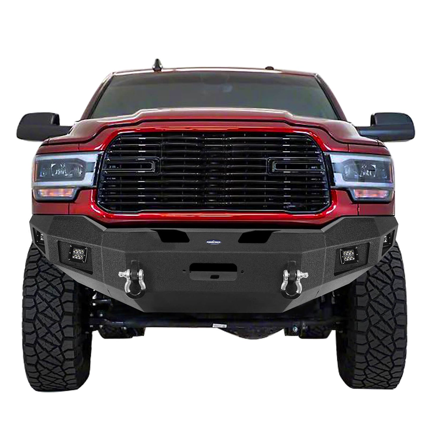 2019-2021 Dodge Ram 2500 Front Bumper & Rear Bumper w/ Led Lights - ultralisk4x4 u63006301 4