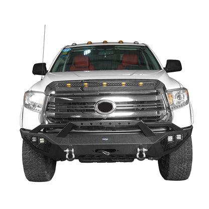 Tundra Full Width Front Bumper & Rear Bumper for 2014-2021 Toyota Tundra b5000+5003 4