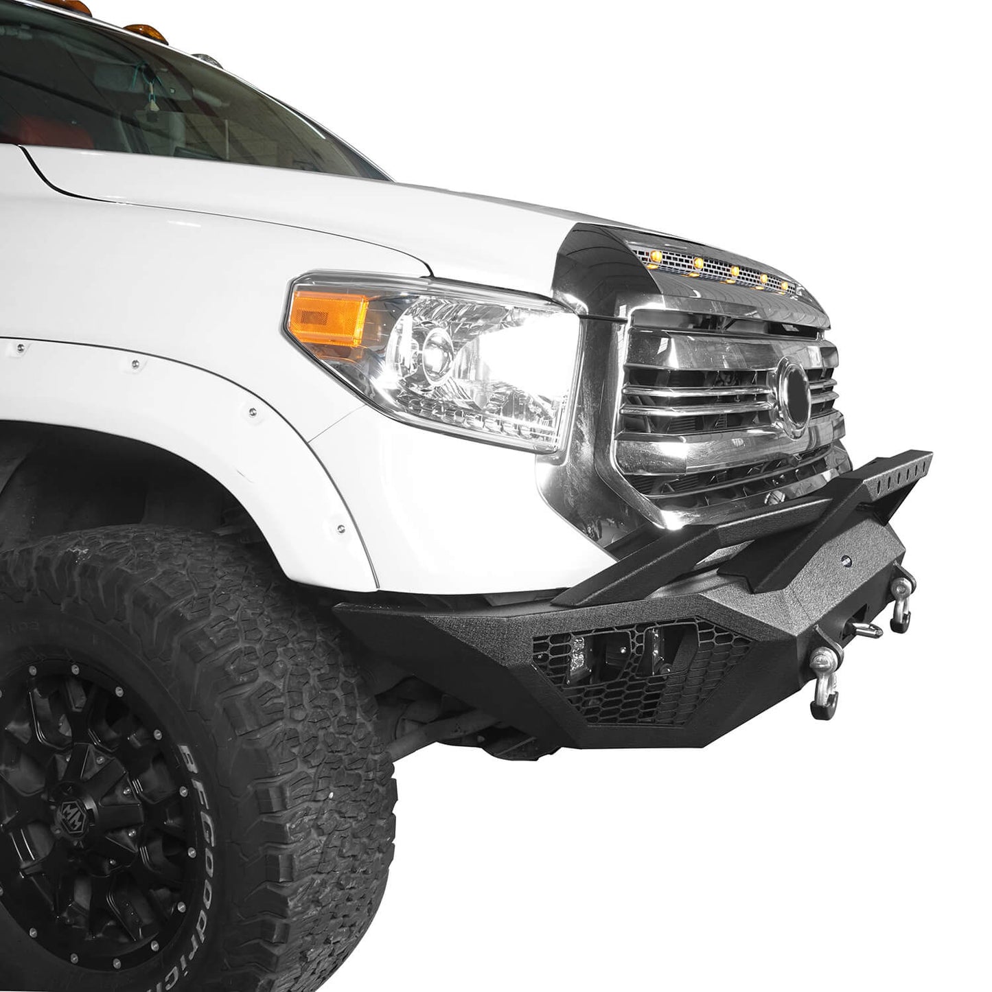 Tundra Full Width Front Bumper & Rear Bumper for 2014-2021 Toyota Tundra b5000+5003 7