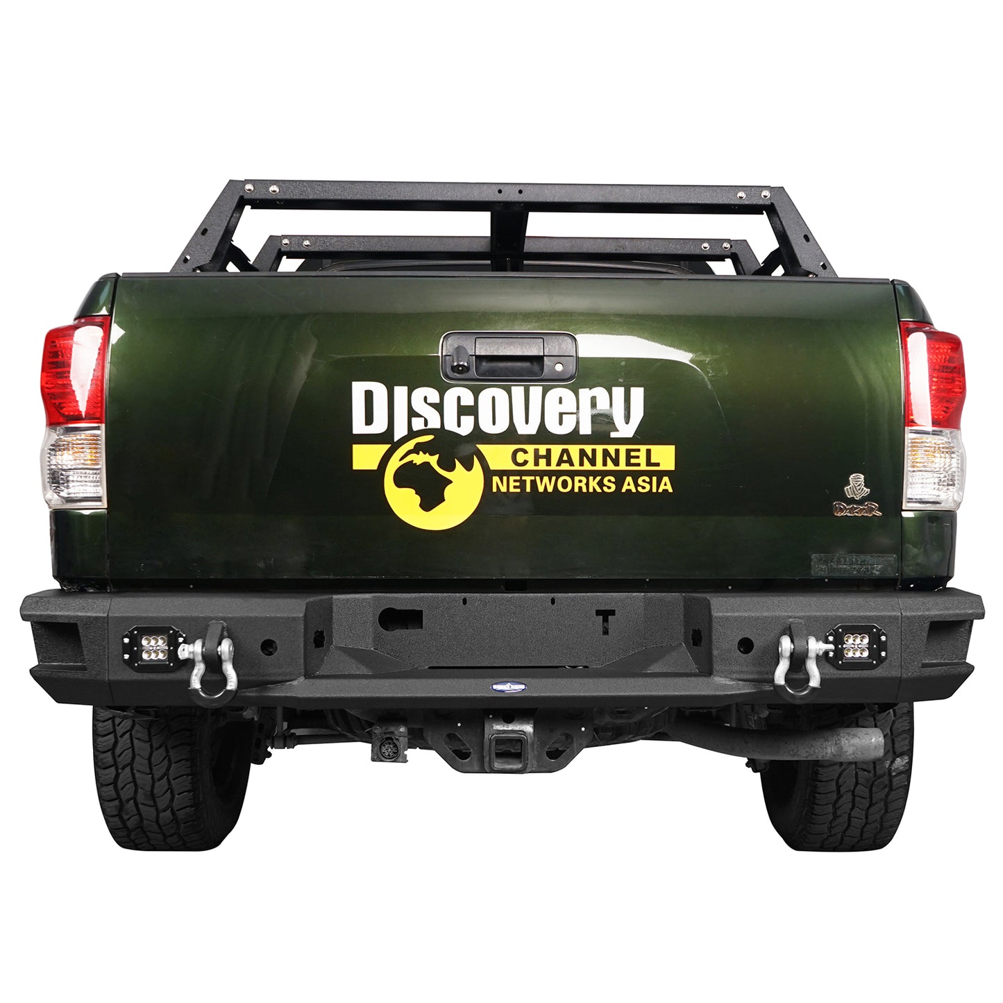 Full Width Rear Bumper for 2007-2013 Toyota Tundra b5201+b5206 2