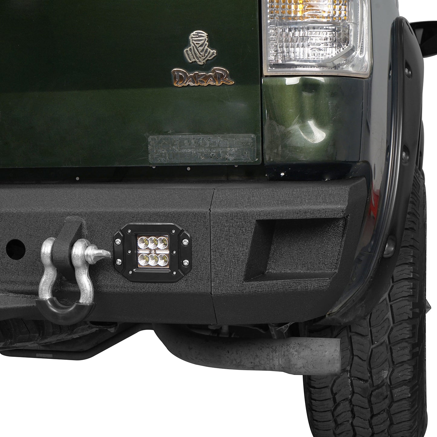 Full Width Rear Bumper for 2007-2013 Toyota Tundra b5201+b5206 5