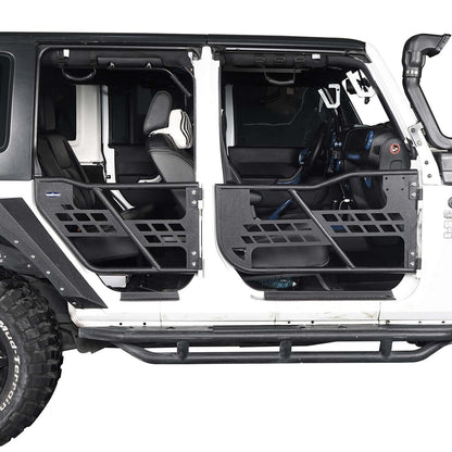 Half Door & Door Storage Door Rack(07-18 Jeep Wrangler JK) - Ultralisk 4x4