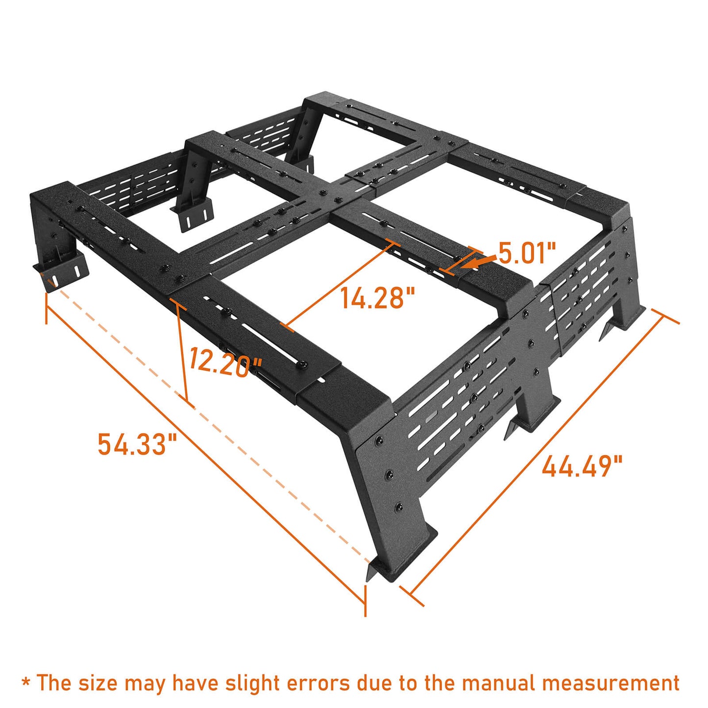 Jeep Gladiator JT & Toyota Tacoma 12.2" High Overland Bed Rack - Ultralisk 4x4