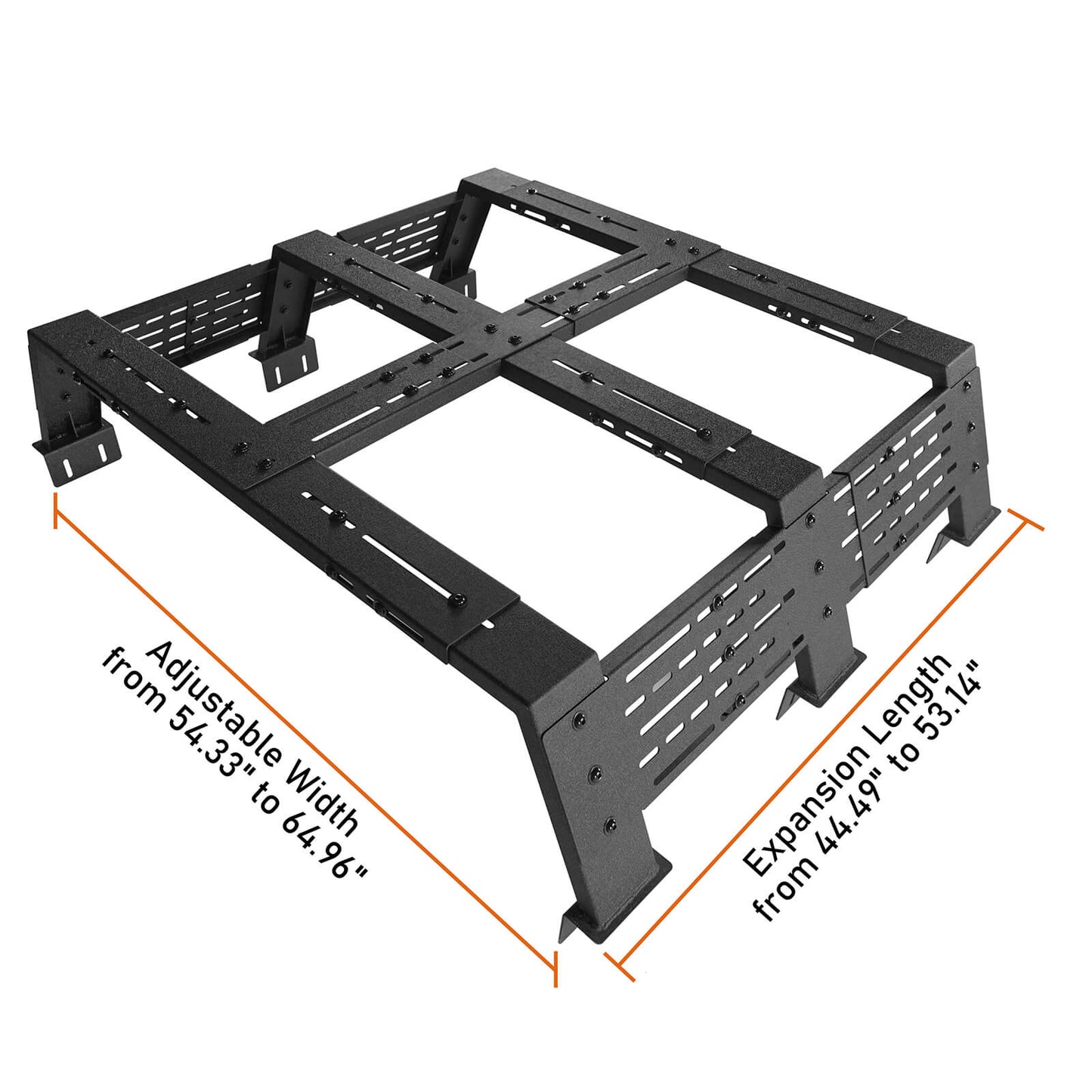 Jeep Gladiator JT & Toyota Tacoma 12.2" High Overland Bed Rack - Ultralisk 4x4