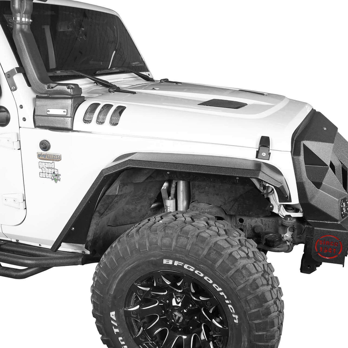 Jeep JK Fenders Fender Flares Flat for 2007-2018 Jeep Wrangler JK - Ultralisk 4x4 u2005 2