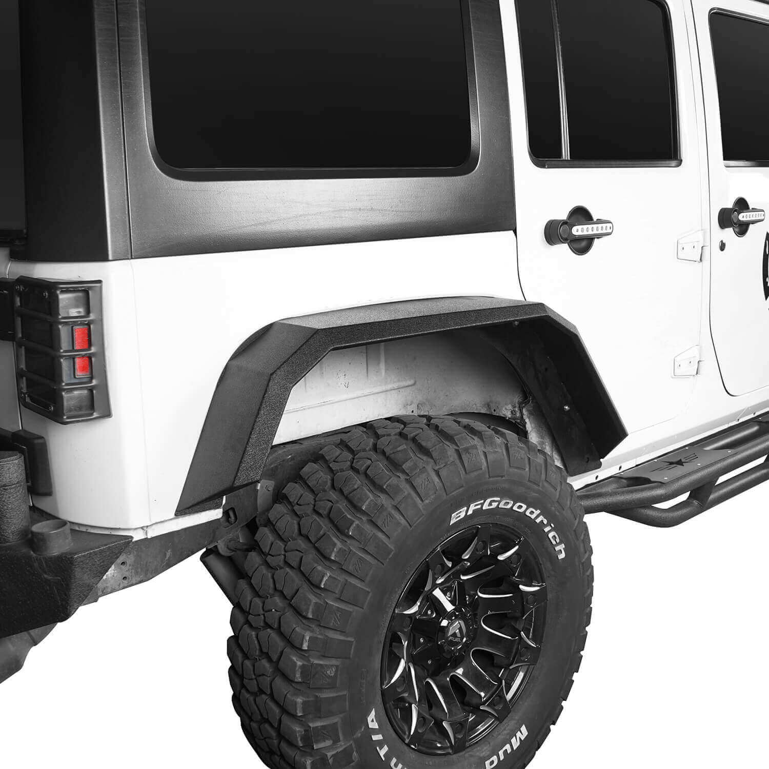 Jeep JK Fenders Fender Flares Flat for 2007-2018 Jeep Wrangler JK - Ultralisk 4x4 u2005 4