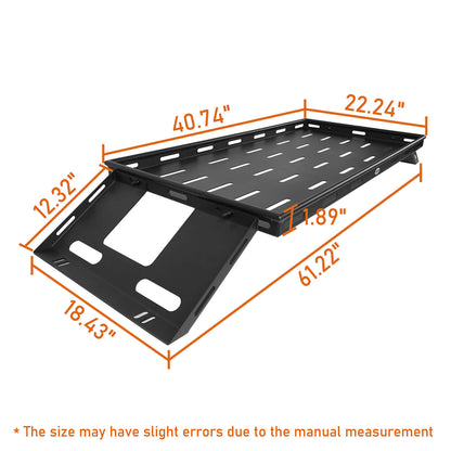 Jeep JK & JL Interior Cargo Basket/Rack (07-22 Wrangler 4 doors Hardtop) BXG.2073-S 14