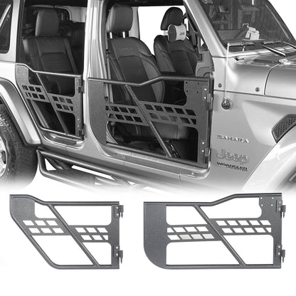 4 Door Tubular Door & Running Boards(18-24 Jeep Wrangler JL) - ultralisk 4x4