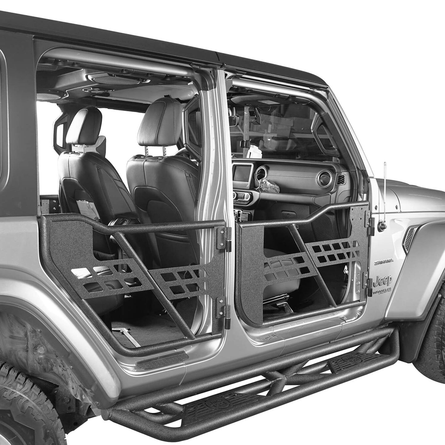 4 Door Tubular Door & Running Boards(18-24 Jeep Wrangler JL) - ultralisk 4x4