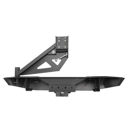 Mad Max Front Bumper & Rear Bumper w/Tire Carrier(18-24 Jeep Wrangler JL) - ultralisk4x4