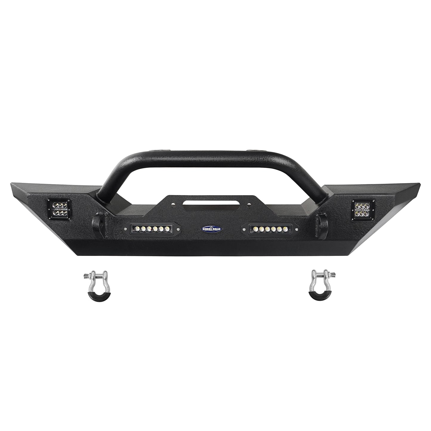 Front Bumper w/Winch Plate Mid Width Bumper(20-24 Jeep Gladiator JT & Jeep Wrangler JK & JL) - Ultralisk 4x4