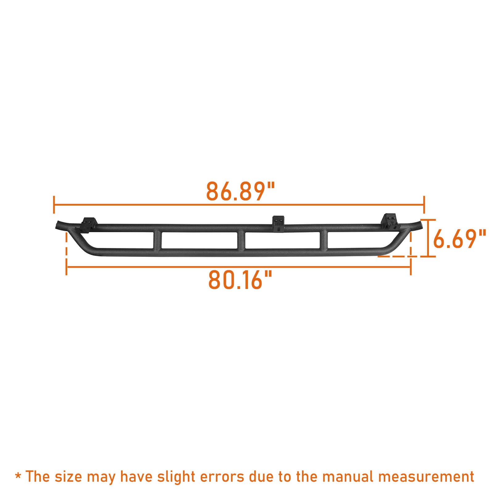 JEEP JT Rock Rails & Rocker Guards (20-22 Jeep Gladiator JT) - Ultralisk 4x4 BXG.7009-S 12