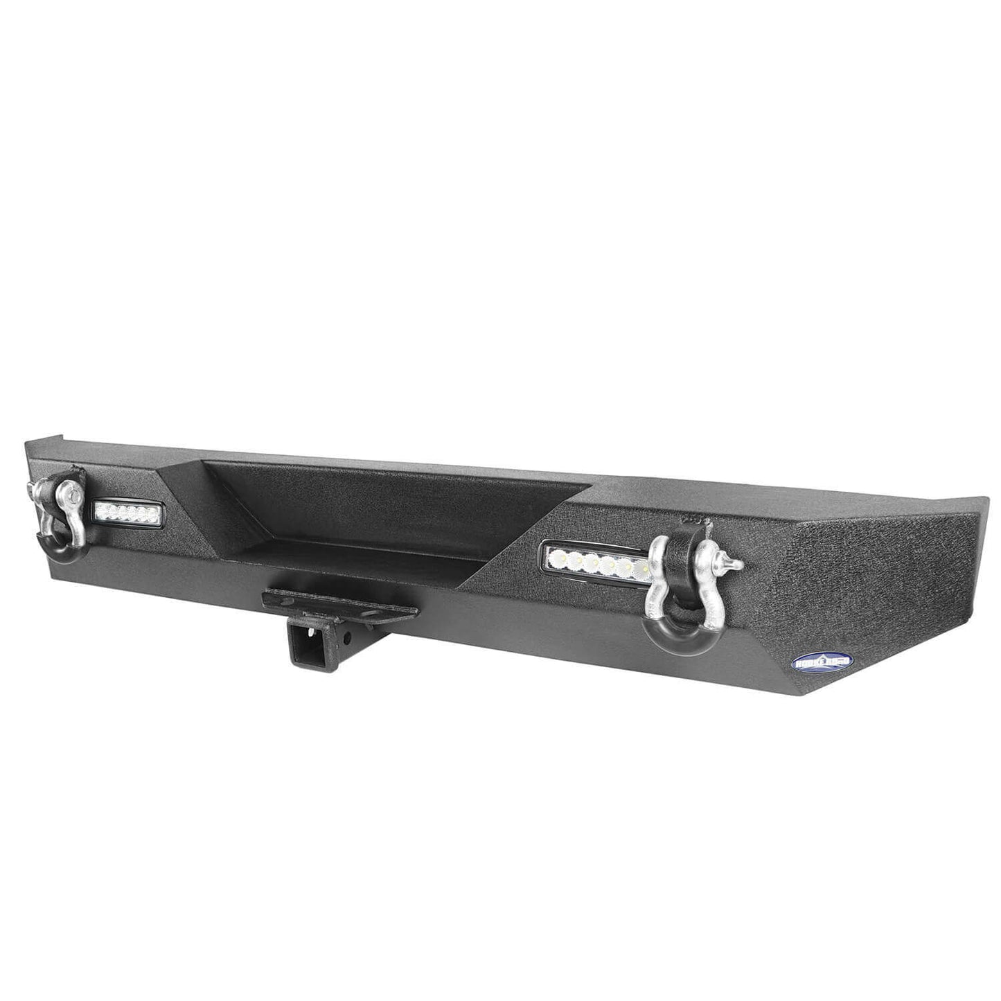 Different Trail Rear Bumper w/2" Hitch Receiver for Jeep Wrangler TJ YJ 1987-2006 BXG120 8